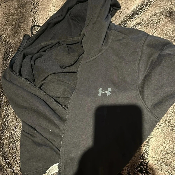 Under Armour Loose Coupe Lache zipper hoodie sweatshirt Small - Picture 6 of 13